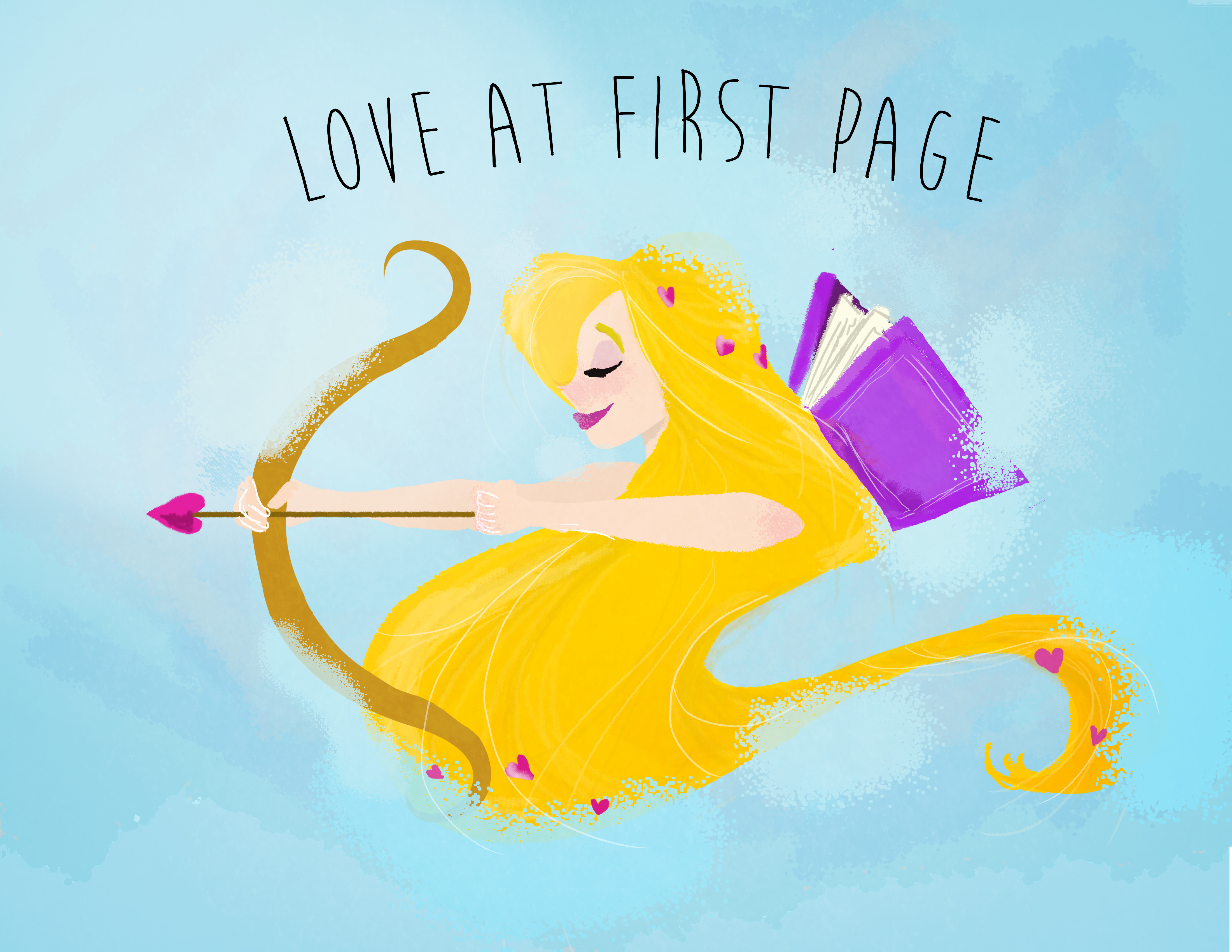 book fairy illustration