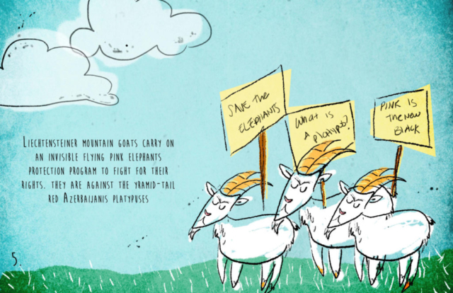 goat illustration