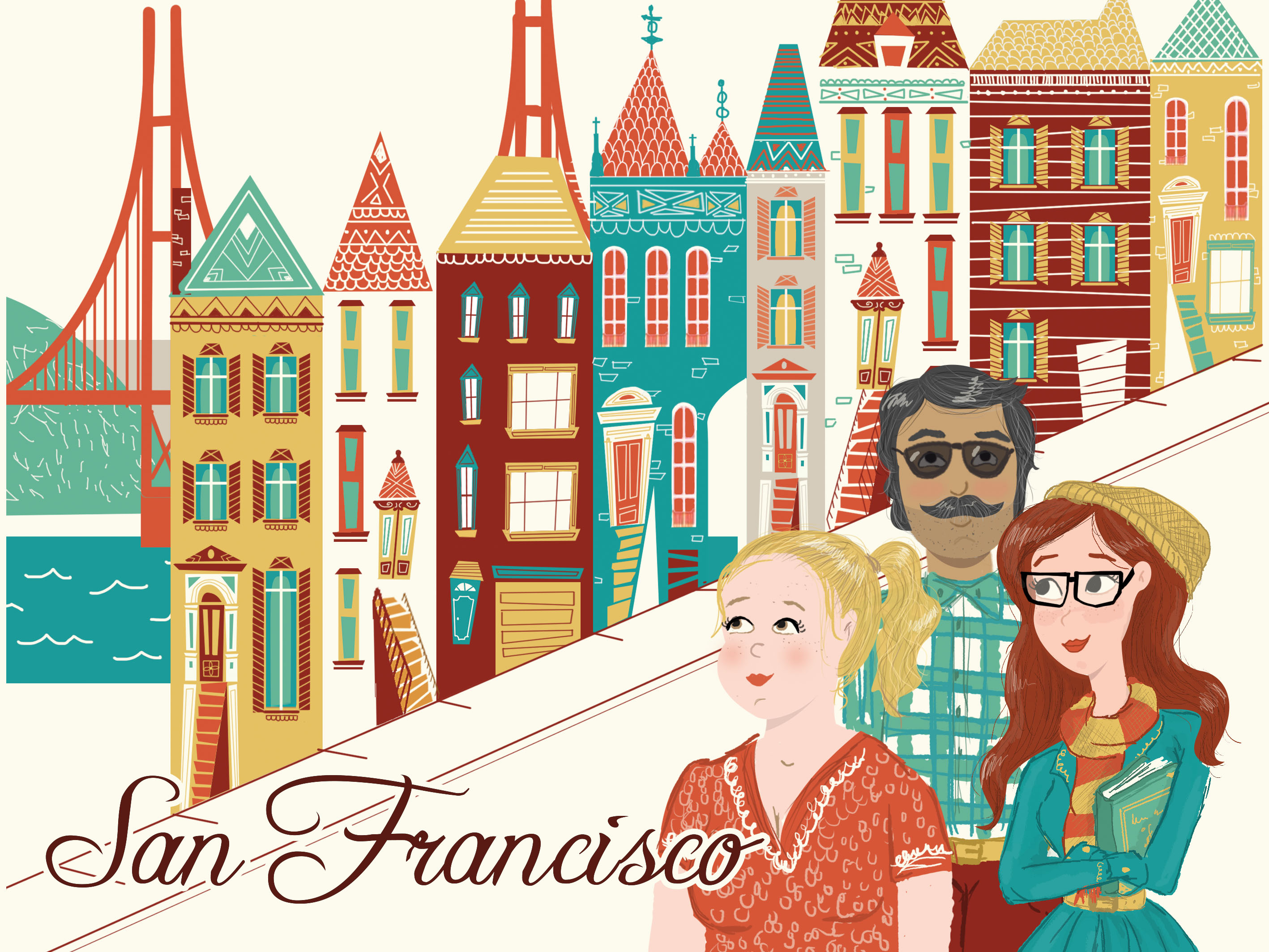 San Francisco illustration