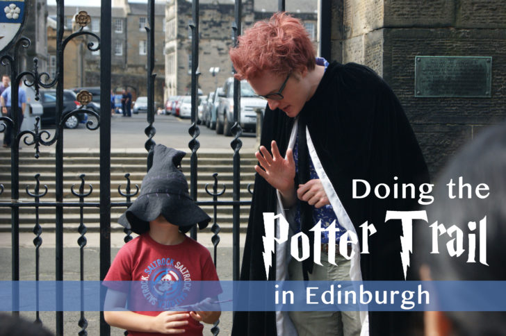 Doing the Potter Trail in Edinburgh