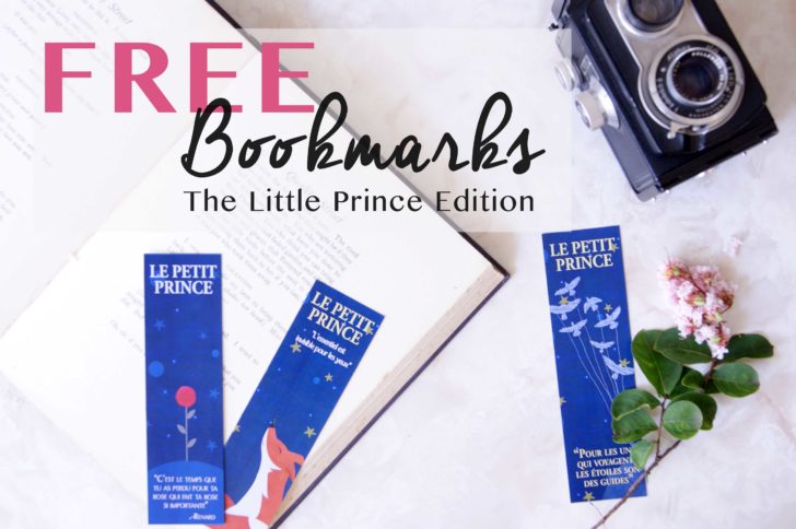 Free Printable Bookmarks: The Little Prince Edition
