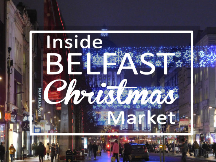 Inside Belfast Christmas Market